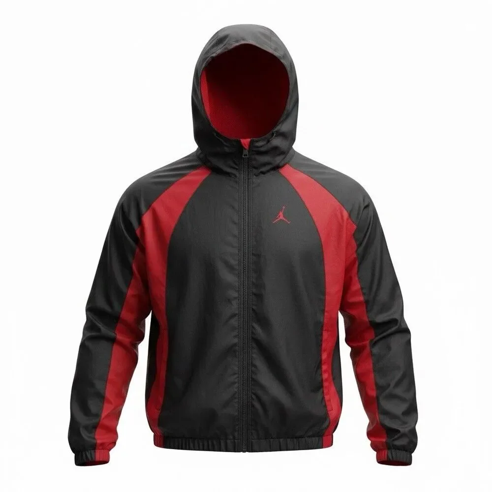 Air Jordan Flight Essential Woven Nylon Jacket DJ9828-010 Medium